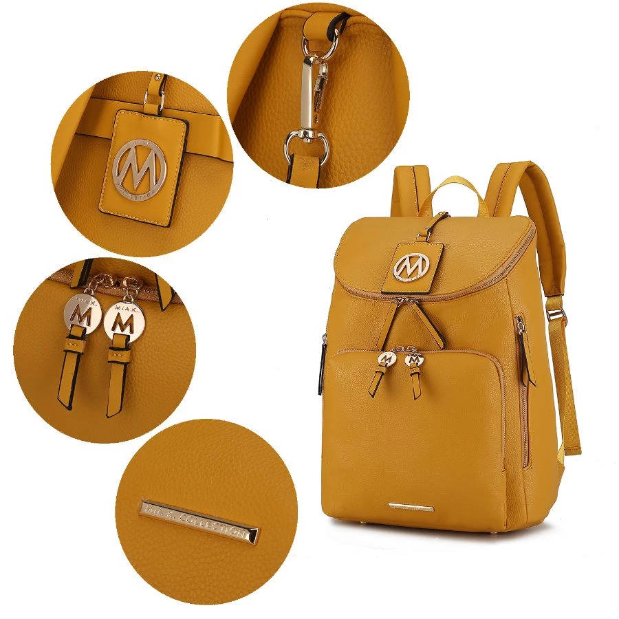 MKF Collection by Mia k. Angela Large Backpack for women 3 MKF Collection by Mia k. Angela Large Backpack for women - Image 3
