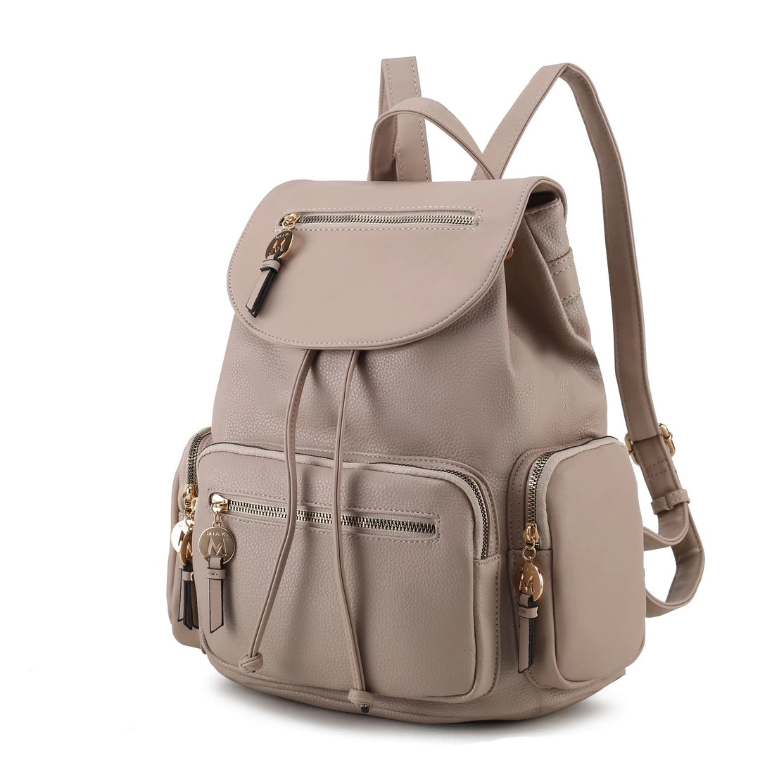 MKF Collection by Mia K Ivanna Vegan Leather for Women’s Oversize Backpack 12 MKF Collection by Mia K Ivanna Vegan Leather for Women’s Oversize Backpack - Image 12
