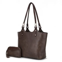 MKF Collection by Mia k. Reyna Vegan Leather Women&rsquo;s Tote Bag with Pouch -2 pieces -Mkf Collection Shop 7014b8d8c25b4aeda87739a94be27ae0 c2239f68 2631 4716 8da6 3a36357d4d87 1080x