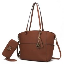 MKF Collection by Mia k. Prisha Vegan Leather Women’s Tote Bag with Wallet - 2 pieces 28 MKF Collection by Mia k. Prisha Vegan Leather Women’s Tote Bag with Wallet - 2 pieces -Mkf Collection Shop 733a4535493c4ae68735c7e2bce4dad9 88c4dc5b e3f0 4804 807b b214777748fc 1080x