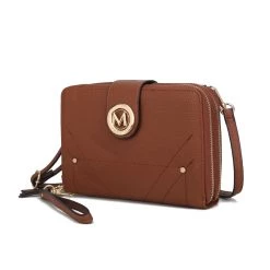 MKF Collection by Mia k. Sage Cell-phone - Wallet Crossbody Bag with Optional Wristlet for women -Mkf Collection Shop 76c0fea62d4046f28e47acfe60aad35f db8d3522 0462 4c2d 9dff 05f9a76bf1e3 1080x