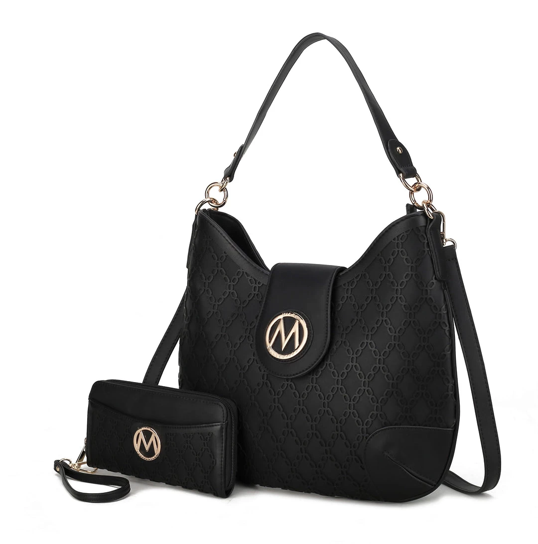 MKF Collection by Mia K Reed Shoulder Bag with Wallet - 2pieces for women 11 MKF Collection by Mia K Reed Shoulder Bag with Wallet - 2pieces for women - Image 11