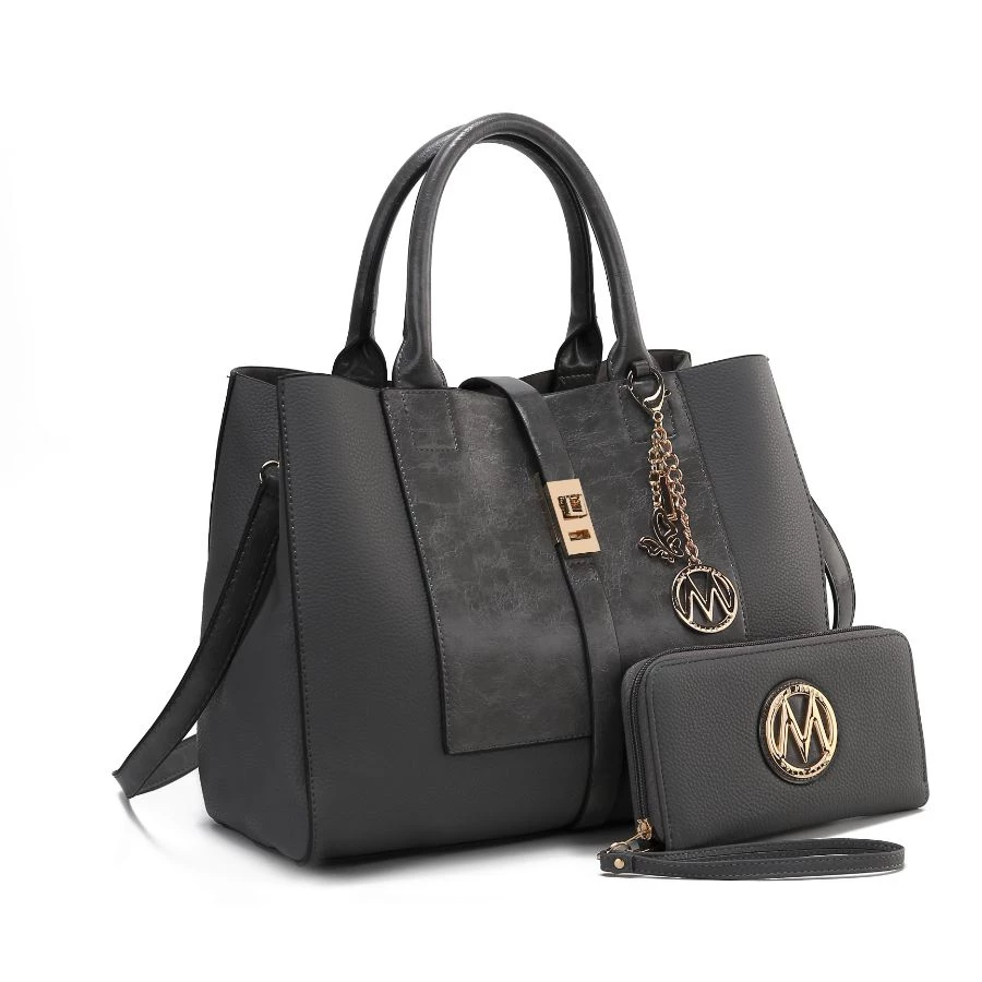 MKF Collection by Mia k. Yola Satchel Handbag with Wallet for women 15 MKF Collection by Mia k. Yola Satchel Handbag with Wallet for women - Image 15