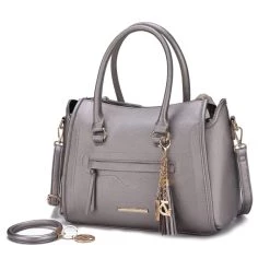 MKF Collection by Mia k. Valeria Satchel Handbag with Keyring for women -Mkf Collection Shop 8207a6f623ee4f7f9096b6278cf5f5c8 0d0a0754 2d34 4330 ae93 03bb6e1f0cd0 1080x