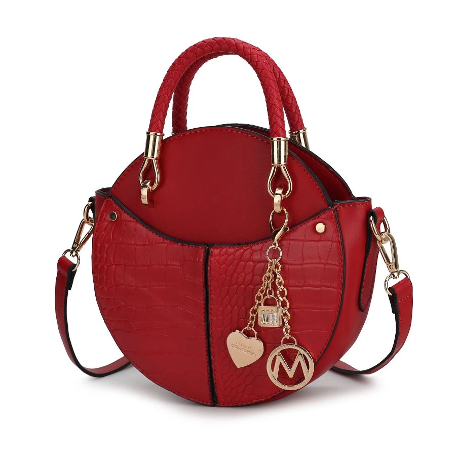 MKF Collection by Mia k. Nobella Croco Crossbody Handbag for Women's 11 MKF Collection by Mia k. Nobella Croco Crossbody Handbag for Women's - Image 11
