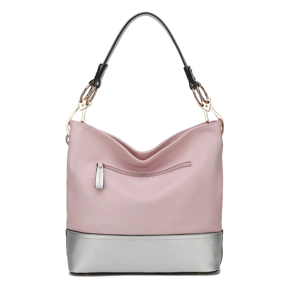 MKF Collection by Mia K Magnolia Vegan Leather Women’s Hobo Handbag with wallet 4 MKF Collection by Mia K Magnolia Vegan Leather Women’s Hobo Handbag with wallet - Image 4