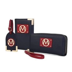 MKF Collection by Mia k. Darla Travel Gift for women set – 3 pieces -Mkf Collection Shop 88e39477205c42bf8207bd7bfc2360ac 6e360006 83fc 4932 8a83 182b2d060595 1080x