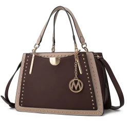 MKF Collection by Mia K Aubrey Vegan Leather Multi Compartment Satchel Handbag - Color Block for women 25 MKF Collection by Mia K Aubrey Vegan Leather Multi Compartment Satchel Handbag - Color Block for women -Mkf Collection Shop 8906adbba2114abd8b7ff5ae9b87cc3a 9cc25000 4e41 41aa a1ce 3e0cd519a3a6 1080x