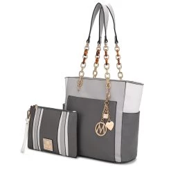 MKF Collection by Mia k. Rochelle Tote & Wristlet Set for women 23 MKF Collection by Mia k. Rochelle Tote & Wristlet Set for women -Mkf Collection Shop 8aaaa4d4625b49f69f5b1fcdc9f46545 ea9d2374 5ff1 4cc7 a611 b9ecf000f7b2 1080x