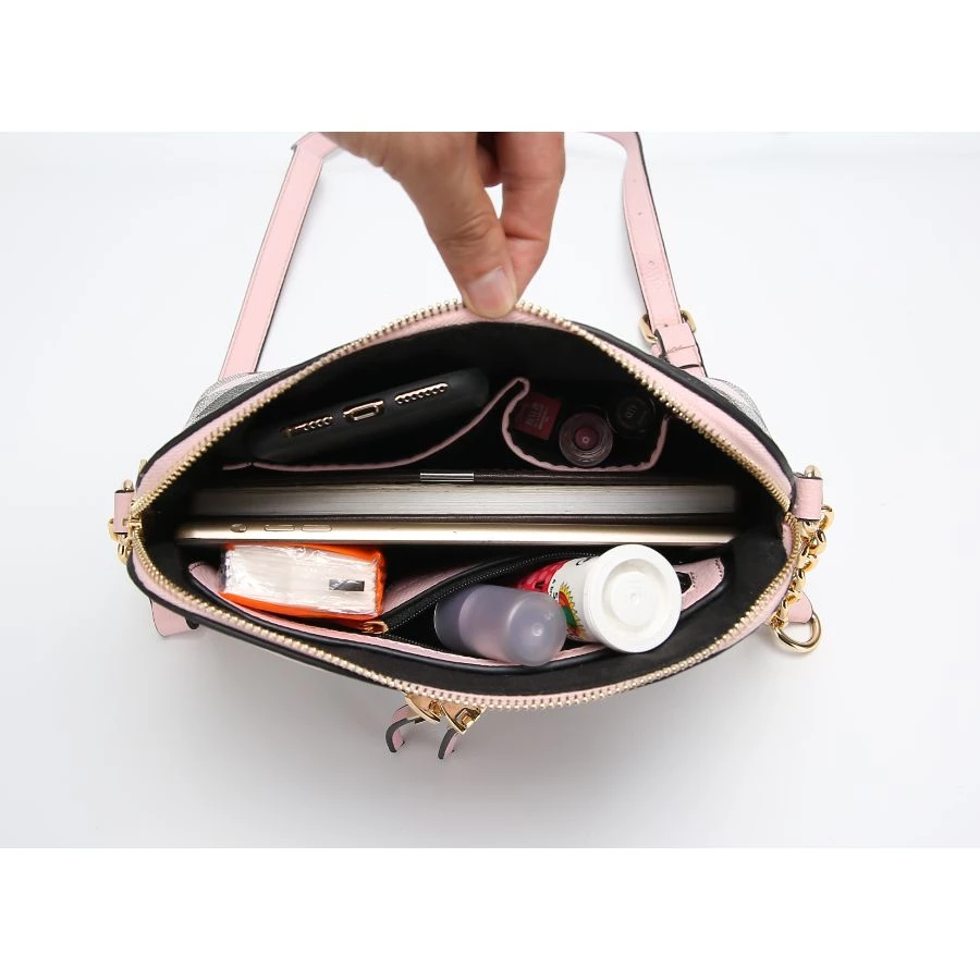 MKF Collection by Mia k. Suki Checkered Crossbody Handbag for women 6 MKF Collection by Mia k. Suki Checkered Crossbody Handbag for women - Image 6