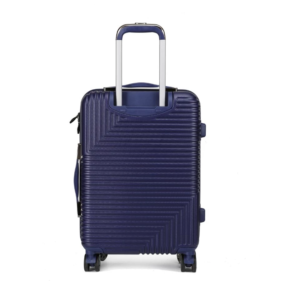 MKF Collection by Mia k. Mykonos Luggage Set with a carry-on and Cosmetic Case – 2 pieces 3 MKF Collection by Mia k. Mykonos Luggage Set with a carry-on and Cosmetic Case – 2 pieces - Image 3