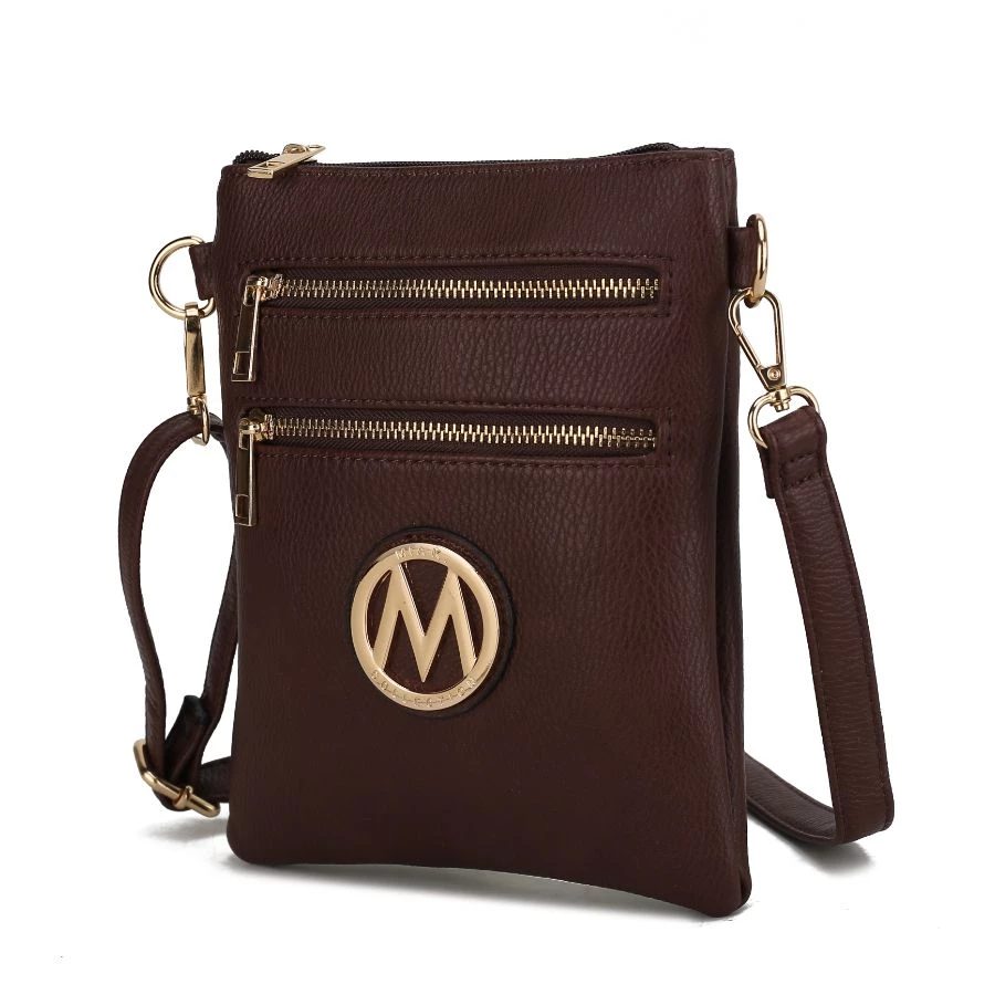 MKF Collection by Mia k. Medina Vegan Leather Crossbody Handbag for women 13 MKF Collection by Mia k. Medina Vegan Leather Crossbody Handbag for women - Image 13