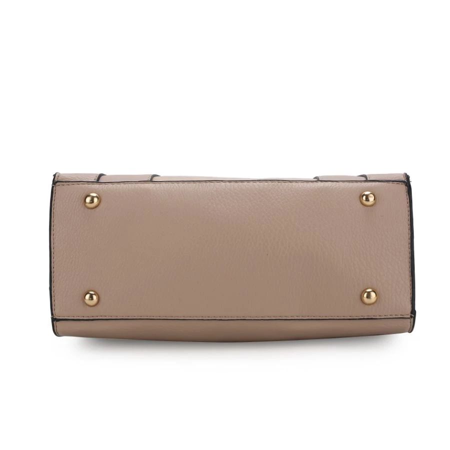 MKF Collection by Mia k. Cassia Vegan Leather Medium Satchel Handbag for women 4 MKF Collection by Mia k. Cassia Vegan Leather Medium Satchel Handbag for women - Image 4