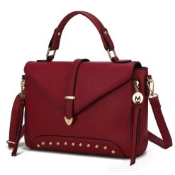 MKF Collection by Mia K Angela Vegan Leather Women&rsquo;s Satchel Bag -Mkf Collection Shop 971d60d9bae74128806a8e8bf9af7650 0f577340 5e07 49e1 b3ed 40997abb286d 1080x
