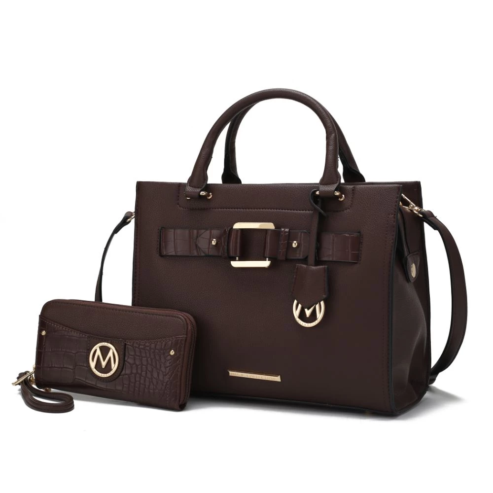 MKF Collection by Mia k. Virginia Vegan Leather Women’s Tote Bag with Wallet – 2 pieces 13 MKF Collection by Mia k. Virginia Vegan Leather Women’s Tote Bag with Wallet – 2 pieces - Image 13