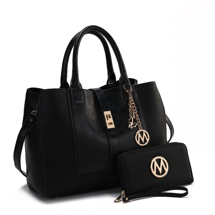 MKF Collection by Mia k. Yola Satchel Handbag with Wallet for women 11 MKF Collection by Mia k. Yola Satchel Handbag with Wallet for women - Image 11