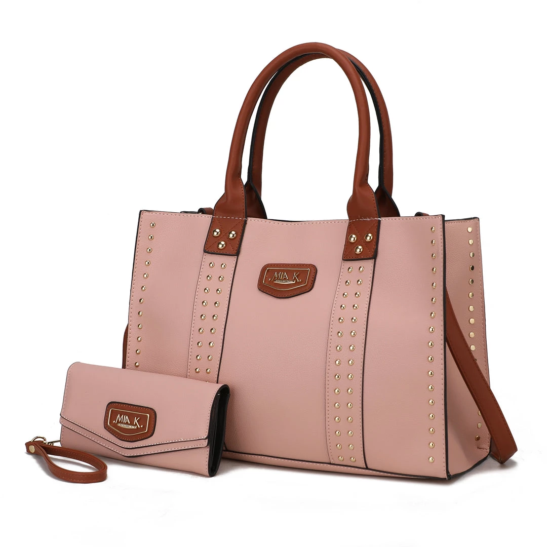 MKF Collection by Mia k. Davina Vegan Leather Women’s Tote Bag with wallet 18 MKF Collection by Mia k. Davina Vegan Leather Women’s Tote Bag with wallet - Image 18