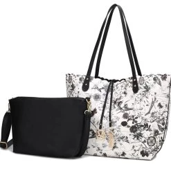 MKF Collection by Mia k. Danielle Reversible Shopper Tote Bag Crossbody Pouch for women -Mkf Collection Shop 9c192a471dcd4a7ca93c92bbf1ca2871 26191f75 eaae 417d 937f 835d2113b03e 1080x