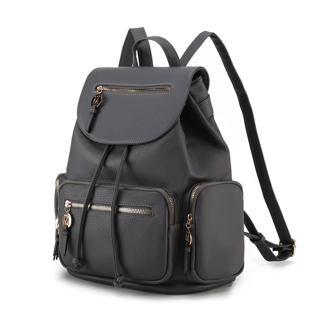 MKF Collection by Mia K Ivanna Vegan Leather for Women’s Oversize Backpack 1 MKF Collection by Mia K Ivanna Vegan Leather for Women’s Oversize Backpack