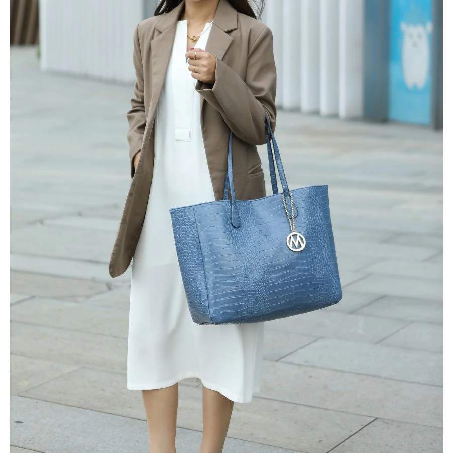 MKF Collection by Mia k. Sadie Oversize Tote & Wallet Set for women 2 MKF Collection by Mia k. Sadie Oversize Tote & Wallet Set for women - Image 2