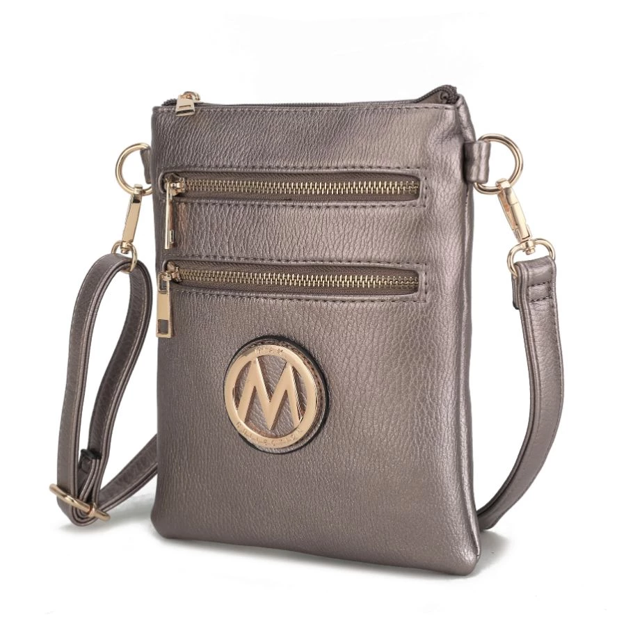 MKF Collection by Mia k. Medina Vegan Leather Crossbody Handbag for women 8 MKF Collection by Mia k. Medina Vegan Leather Crossbody Handbag for women - Image 8