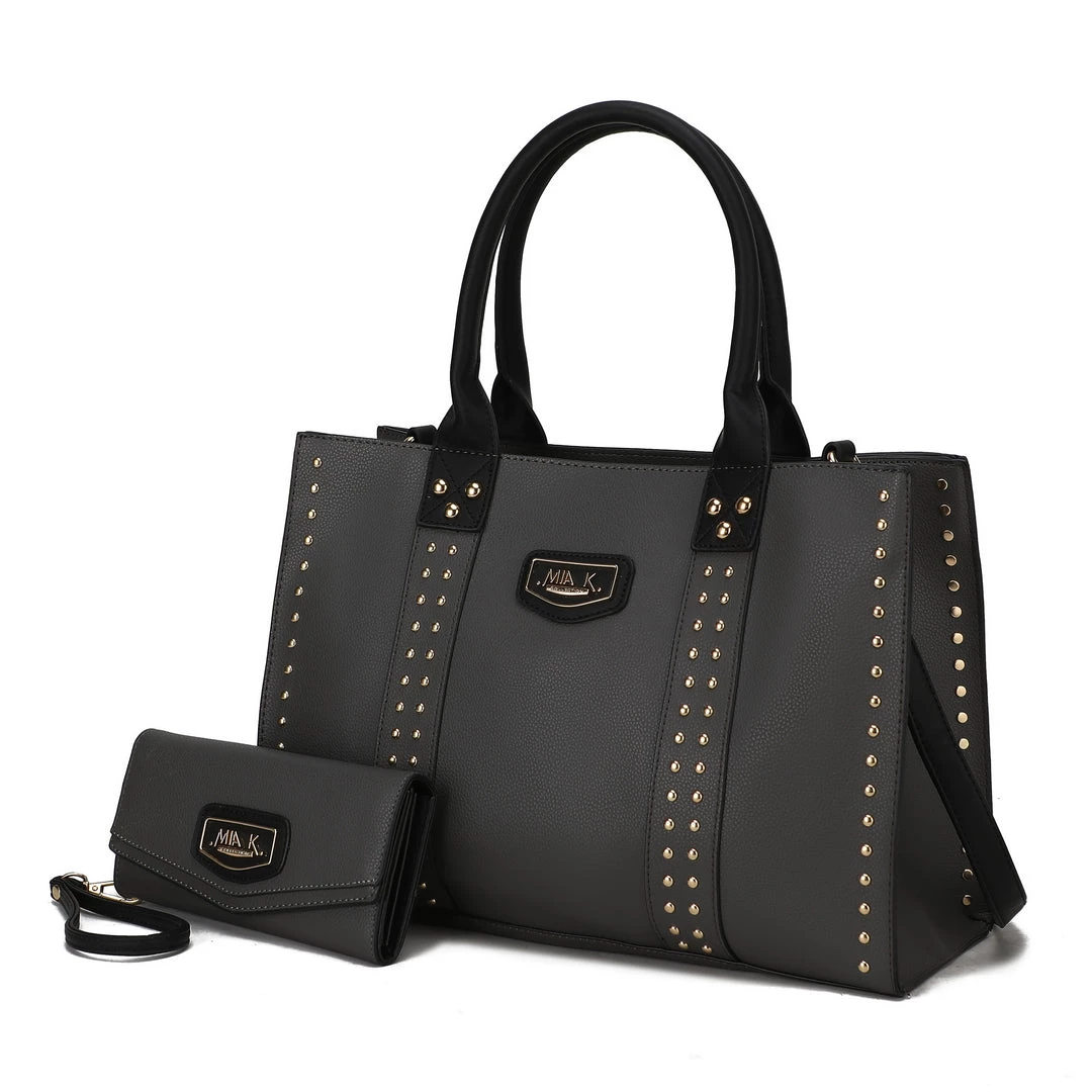 MKF Collection by Mia k. Davina Vegan Leather Women’s Tote Bag with wallet 15 MKF Collection by Mia k. Davina Vegan Leather Women’s Tote Bag with wallet - Image 15