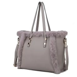 MKF Collection by Mia k. Liza Vegan Leather with faux fur Women&rsquo;s Tote Bag -Mkf Collection Shop a1c7391e40ae472ca591bee7a8b43a00 ae3eff4e 408a 4ca9 bd82 aa99cd7e9d4d 1080x