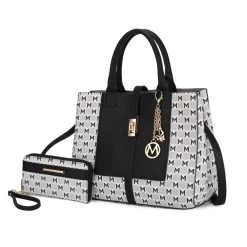 MKF Collection by Mia K Yuliana Circular M emblem Print Satchel Handbag for Women's with Wallet 22 MKF Collection by Mia K Yuliana Circular M emblem Print Satchel Handbag for Women's with Wallet -Mkf Collection Shop a282a14cc65e4b8e90675b7c818f5168 1080x