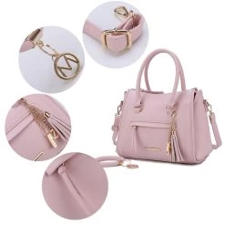 MKF Collection by Mia k. Valeria Satchel Handbag with Keyring for women -Mkf Collection Shop a97dc3ae8ce9437ba0d448df027bee6a ac28b756 b711 4d5a b641 a08b06c755b3 1080x