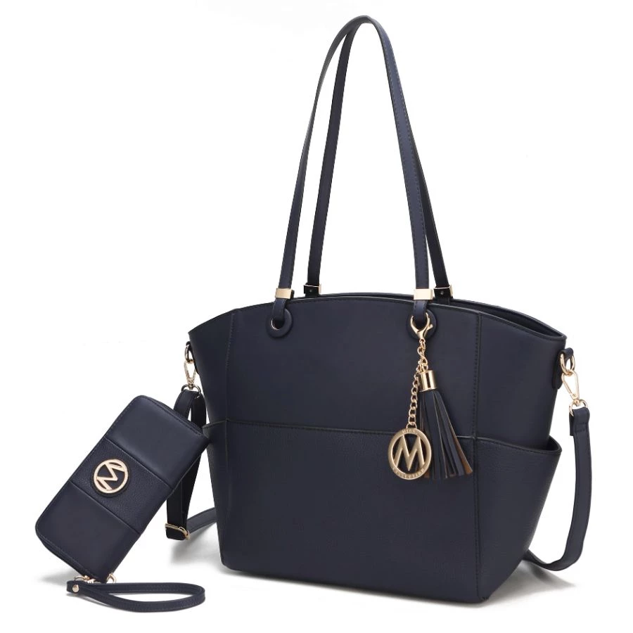 MKF Collection by Mia k. Prisha Vegan Leather Women’s Tote Bag with Wallet - 2 pieces 14 MKF Collection by Mia k. Prisha Vegan Leather Women’s Tote Bag with Wallet - 2 pieces - Image 14