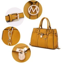 MKF Collection by Mia k. Christine Vegan Leather Women’s Satchel Bag with wallet – 2 pieces 19 MKF Collection by Mia k. Christine Vegan Leather Women’s Satchel Bag with wallet – 2 pieces -Mkf Collection Shop ab683f7e93fe4c69bc95035e2662bb24 8d16996f ad55 497e 98f3 770377260690 1080x