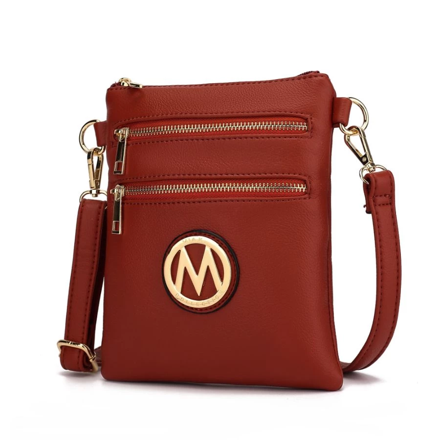 MKF Collection by Mia k. Medina Vegan Leather Crossbody Handbag for women 10 MKF Collection by Mia k. Medina Vegan Leather Crossbody Handbag for women - Image 10