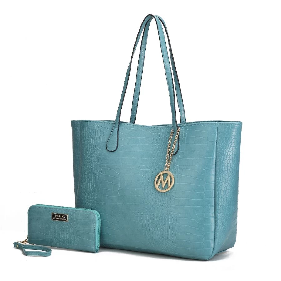 MKF Collection by Mia k. Sadie Oversize Tote & Wallet Set for women 10 MKF Collection by Mia k. Sadie Oversize Tote & Wallet Set for women - Image 10