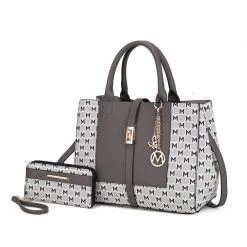 MKF Collection by Mia K Yuliana Circular M emblem Print Satchel Handbag for Women's with Wallet 25 MKF Collection by Mia K Yuliana Circular M emblem Print Satchel Handbag for Women's with Wallet -Mkf Collection Shop b01a05e17c474328b2f15f23078c7a58 1080x