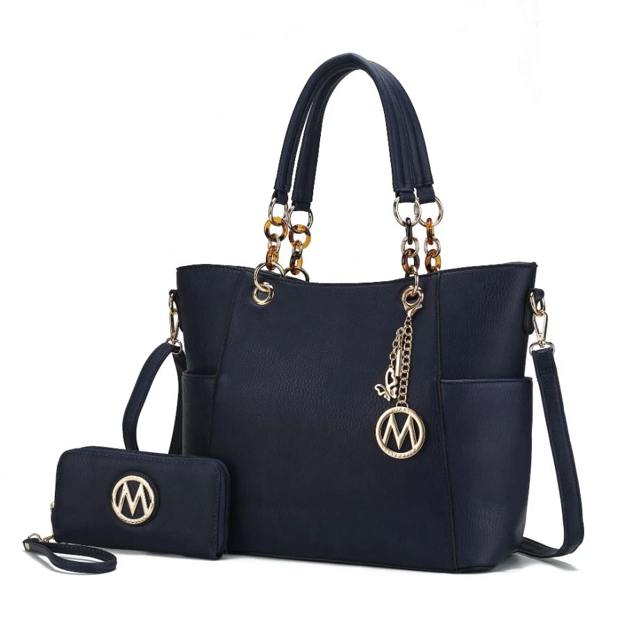MKF Collection by Mia k. Bonita Tote Handbag with Wallet - 2 pieces for women 11 MKF Collection by Mia k. Bonita Tote Handbag with Wallet - 2 pieces for women - Image 11