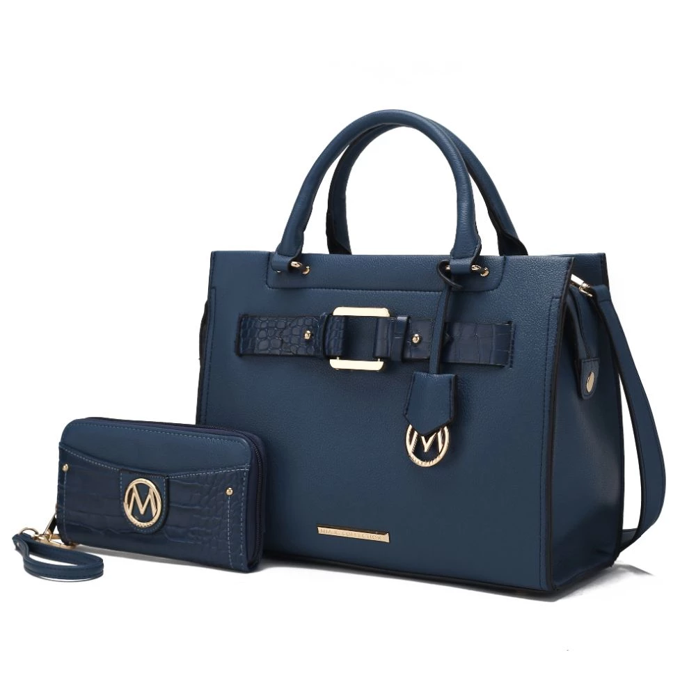 MKF Collection by Mia k. Virginia Vegan Leather Women’s Tote Bag with Wallet – 2 pieces 8 MKF Collection by Mia k. Virginia Vegan Leather Women’s Tote Bag with Wallet – 2 pieces - Image 8