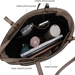 MKF Collection by Mia k. Prisha Vegan Leather Women’s Tote Bag with Wallet - 2 pieces 22 MKF Collection by Mia k. Prisha Vegan Leather Women’s Tote Bag with Wallet - 2 pieces -Mkf Collection Shop b76b0593aafd44d589ca78268090c3de a00d5b06 ece4 4dd9 9386 6b53ce250494 1080x