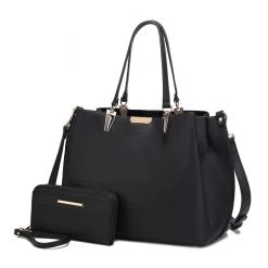 MKF Collection by Mia k. Kane Satchel with Wallet for women