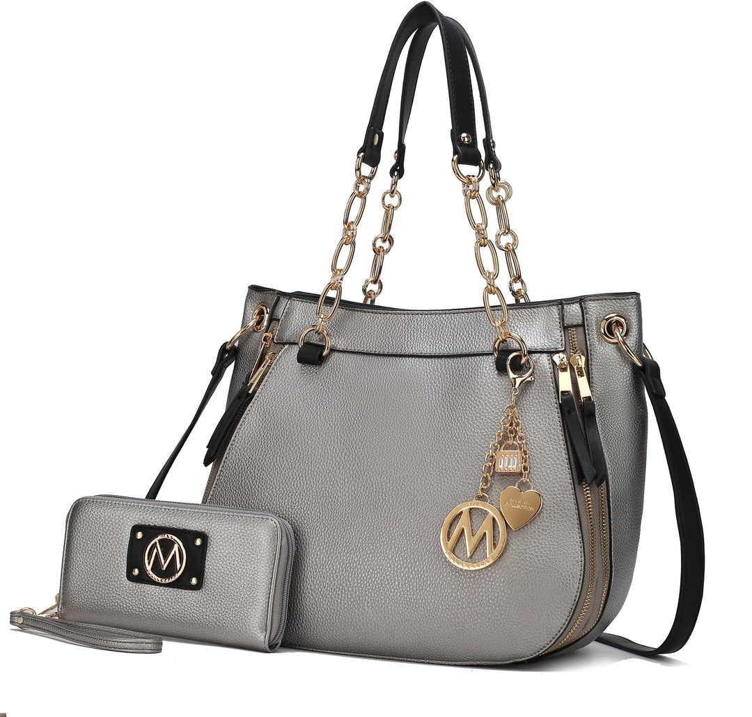 MKF Collection by Mia K Lina Shoulder Handbag for Women's with Wallet 15 MKF Collection by Mia K Lina Shoulder Handbag for Women's with Wallet - Image 15