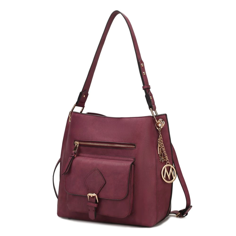 MKF Collection by Mia k. Yves Vegan Leather Women’s Hobo Bag 9 MKF Collection by Mia k. Yves Vegan Leather Women’s Hobo Bag - Image 9