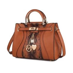 MKF Collection by Mia k. Cassia Snake embossed Vegan Leather Women&rsquo;s Satchel Handbag -Mkf Collection Shop c404de9b0b2e45fc811487e13b2abc98 fd23f09d 94d2 4b8c 9d81 21d8568801f7 1080x