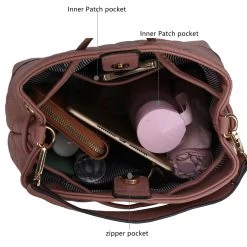 MKF Collection by Mia k. Wendy Bucket Bag with Wristlet &ndash; 2 Pieces for women -Mkf Collection Shop c45b9b19f6e3464493942f12e6d2ed53 3dfd4e57 8923 4a57 b231 810e17c76791 1080x