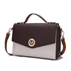 MKF Collection by Mia k. Zayla Color Block Vegan Leather Women&rsquo;s Shoulder bag -Mkf Collection Shop c6aae7975c8d4d1cad4476f22a480dca 552276e8 4d0d 4feb 912f c8bc525039b4 1080x