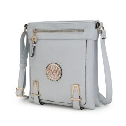 MKF Collection by Mia K Greta Vegan leather Crossbody Handbag for Women's