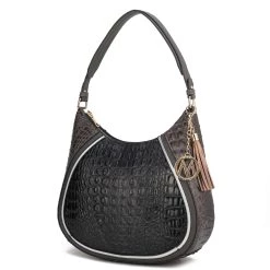 MKF Collection by Mia K Naira Vegan Crocodile Leather Woman Hobo Shoulder Handbag for women -Mkf Collection Shop c71549a8de524a748d015eb32711c3cf 0452adfe ae84 4333 8606 caf3fba4ee12 1080x