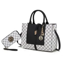 MKF Collection by Mia k. Yuliana Circular Print Satchel Bag with Wallet - 2 pieces for women -Mkf Collection Shop c9a63795ce2d494c9f4742b4e1e430f8 d03db92b dc80 44f6 9218 356487cd0bc0 1080x