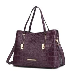 MKF Collection by Mia k. Aurelia Crocodile Embossed Vegan Leather Women&rsquo;s Tote Bag -Mkf Collection Shop ca8d70ac74cf478dbc7ef58989d12cbc d264b606 bc7b 4970 b231 29730c7faf05 1080x