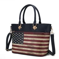 MKF Collection by Mia k. Lilian Vegan Leather Women&rsquo;s FLAG Tote Bag -Mkf Collection Shop cadc576a63d7499ea4984a5beb6601c2 1080x