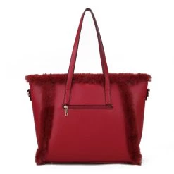 MKF Collection by Mia k. Liza Vegan Leather with faux fur Women&rsquo;s Tote Bag -Mkf Collection Shop d04d1dbda29f4fb7ae9d3252f81605a5 629c13a7 b96e 45bd b37e 7981a7615adf 1080x