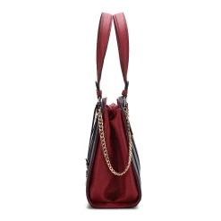 MKF Collection by Mia k. Amy Color Block Vegan Leather Women&rsquo;s Tote Bag -Mkf Collection Shop d0b12df24b784d81b9b51d6bee240ea1 1080x